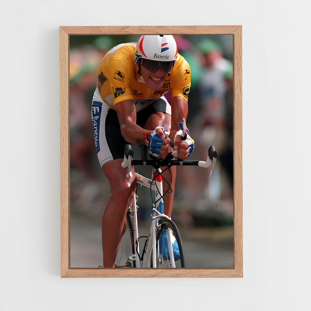 Poster Miguel de indurain – affiche Cyclisme (vue 4)